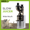 Greenis rhino Juicer, double feeding tube, safe diameter, professional apple juicer
